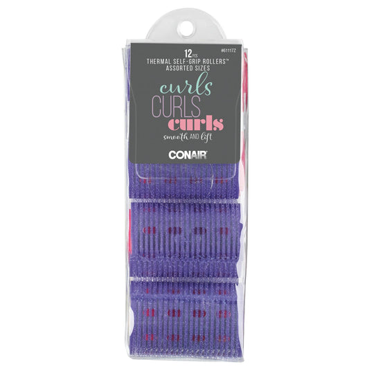 CONAIR Styling Essentials Self Grip Rollers - Large, 4 count