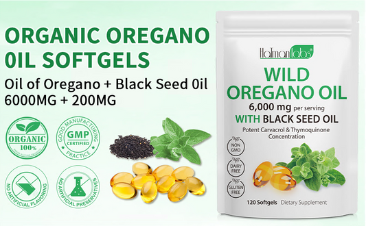 BLACK SEED OREGANO OIL,100% PURE