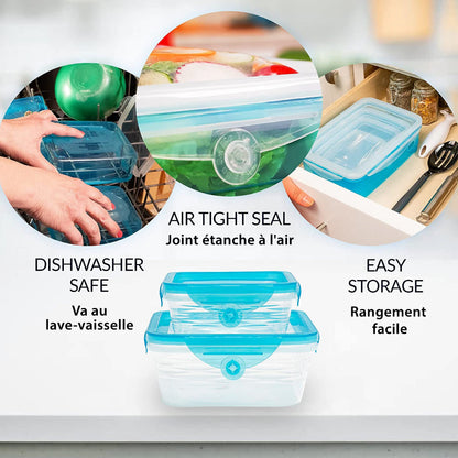 Stretch & Fresh 12-Piece Food Storage Container Set, 12 CT