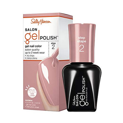 Sally Hansen Salon Pro Gel- Pat on the Black- .25 fl oz