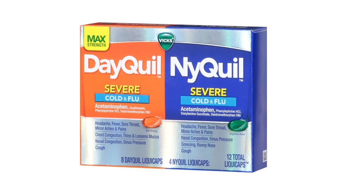 VICKS NYQUIL C/F LQ 2X354ML ORIG