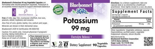 LDR POTASSIUM TB 99MG 100