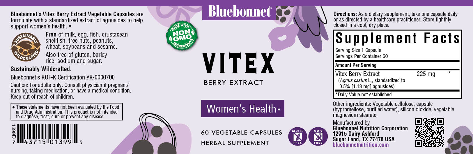 NATURE'S ANSWER AF VITEX BERRY