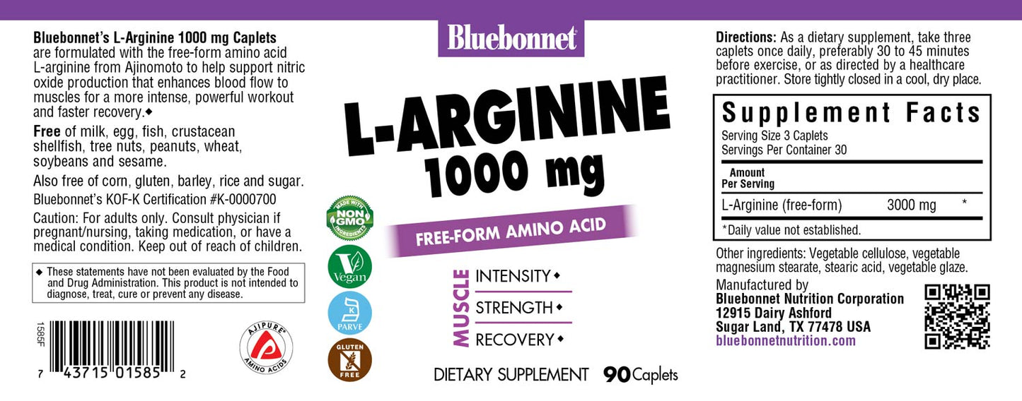 NB L-ARGININE TB 1000MG 50