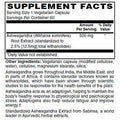 GNP ASHWAGANDHA EXTRACT 500 MG CAP 50