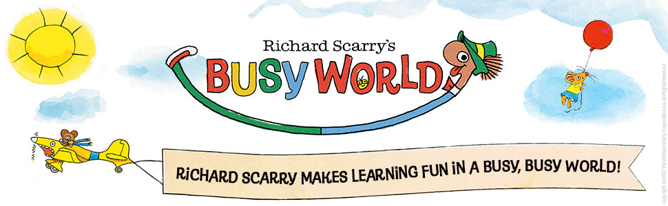 BRIARPATCH Richard Scarry's Busy World Things That Go Card Game