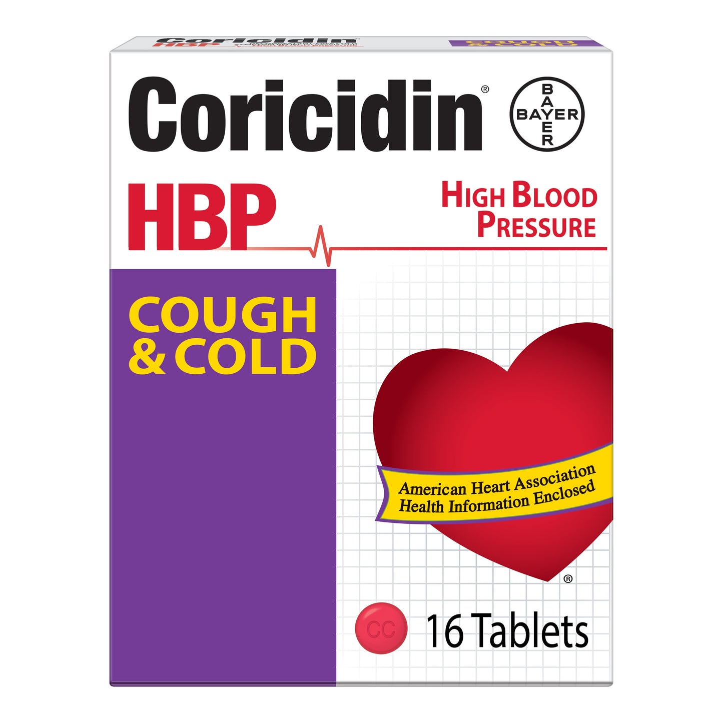 CORICIDIN HBP CLD CGH/F LQ 355ML