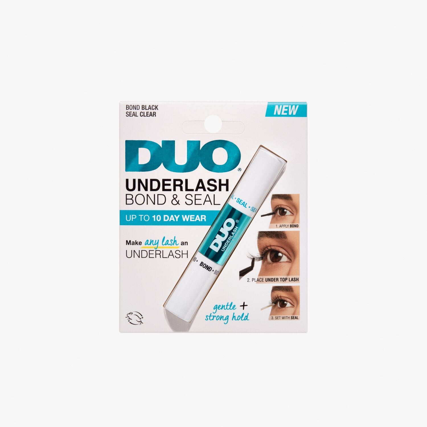 DUO Bond and Seal Under Lash Adhesive - Black & Clear