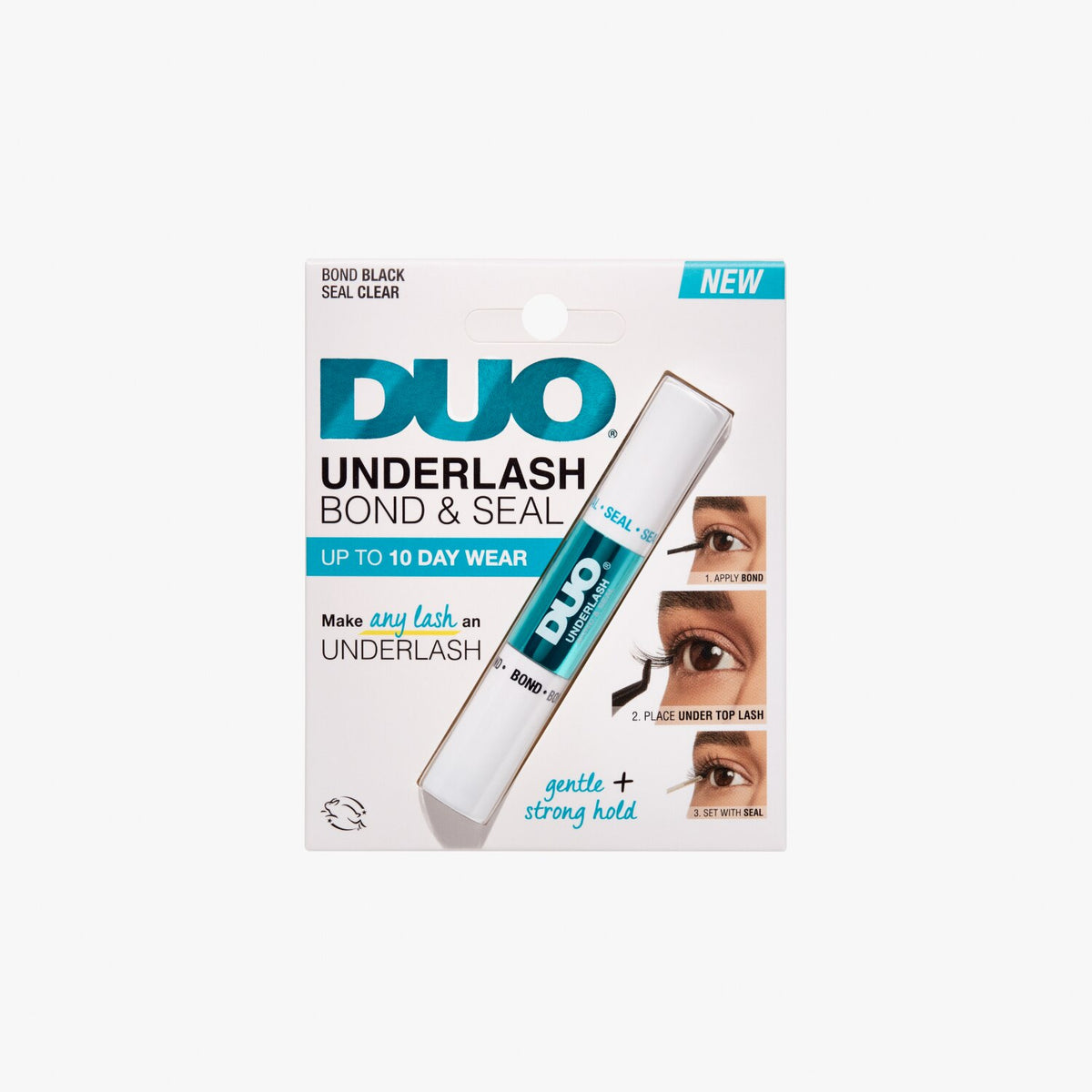 DUO Bond and Seal Under Lash Adhesive - Black & Clear