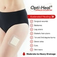 OPTI HEAL SILICONE FM PD 4 4X4IN