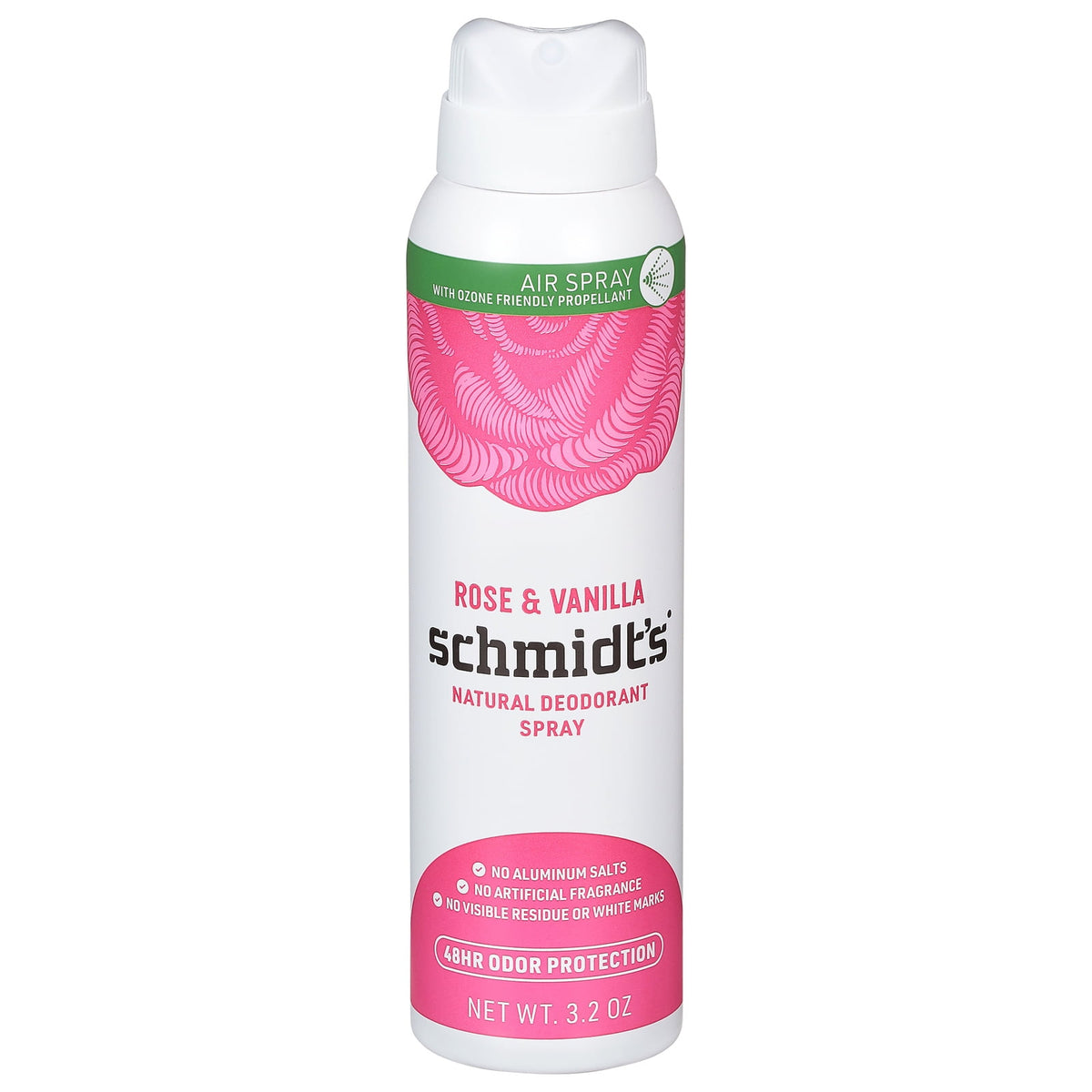 SCHMIDTS DEOD SPRAY,ROSE VANILLA