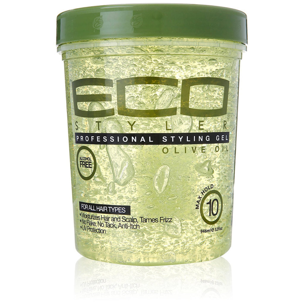 Eco Styler Styling Gel 8oz Green Olive Oil