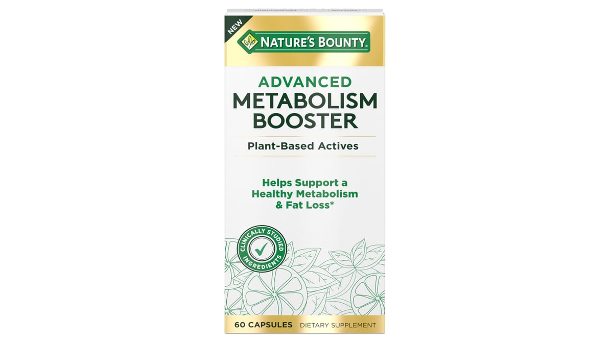 NATURES BOUNTY METABOLISM CP 60