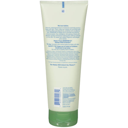 JOHNSONS BABY CRMY OL 8OZ ALOE/E