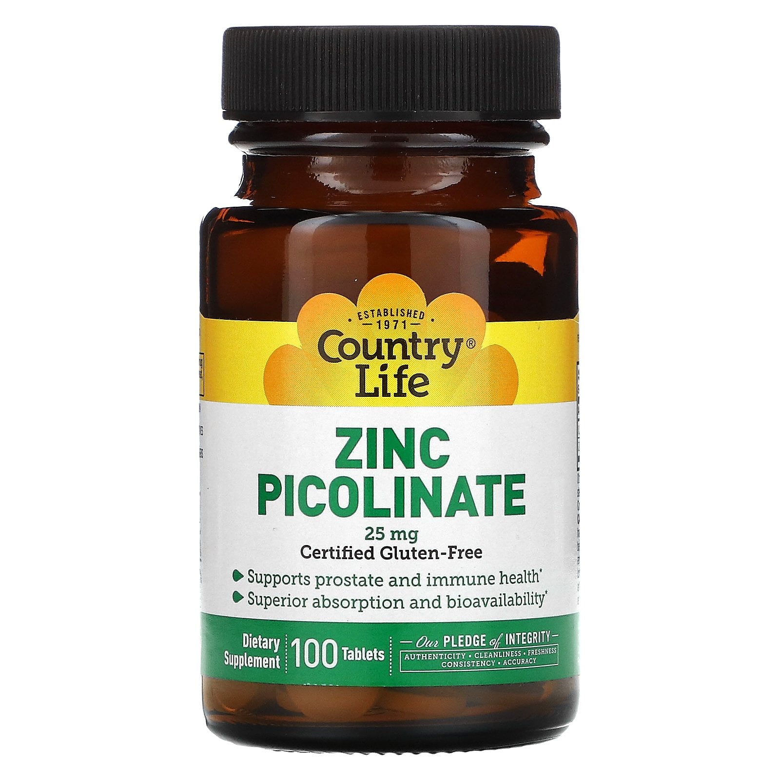 ZINC PICOLINATE 25 MG