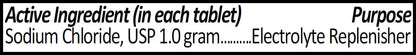 SODIUM CL TB 1GM 100