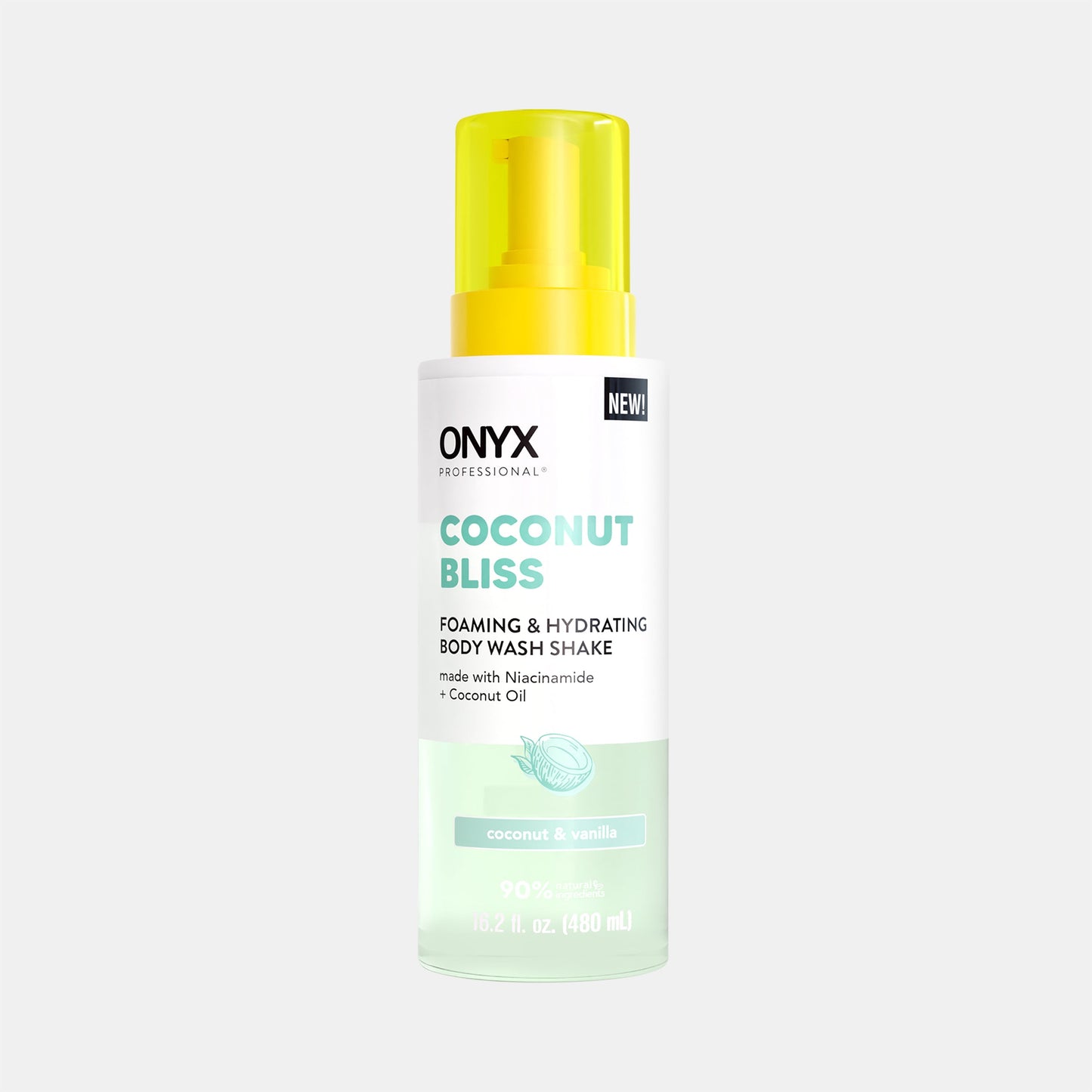 ONYX Foaming & Hydrating Body Wash Shake - Coconut Bliss