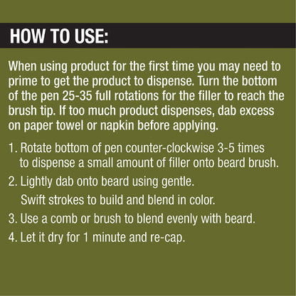 MAGIC SHAVE BEARD FILLER   .05Z