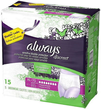 ALWAYS DISCREET 15 XL MAX