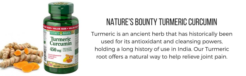 TUMERIC 450MG CAP 60CT NAT BOUNTY