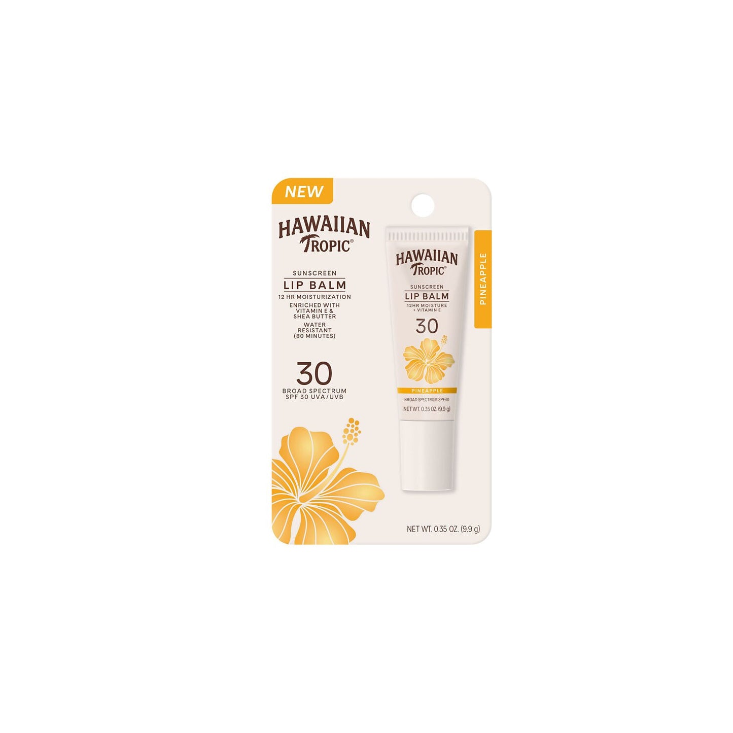 Hawaiian Tropic Lip Balm Spf#30 0.14oz