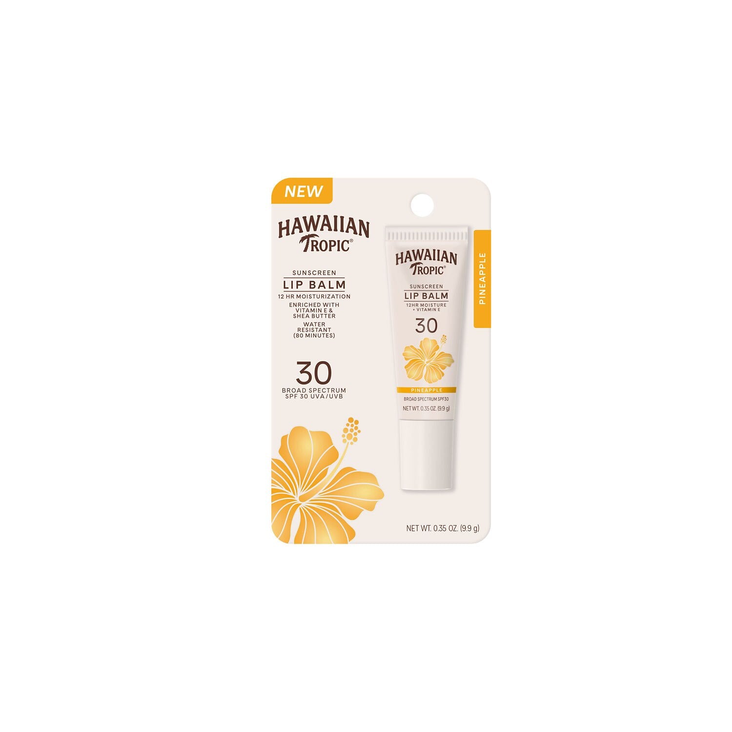 Hawaiian Tropic Lip Balm Spf#30 0.14oz