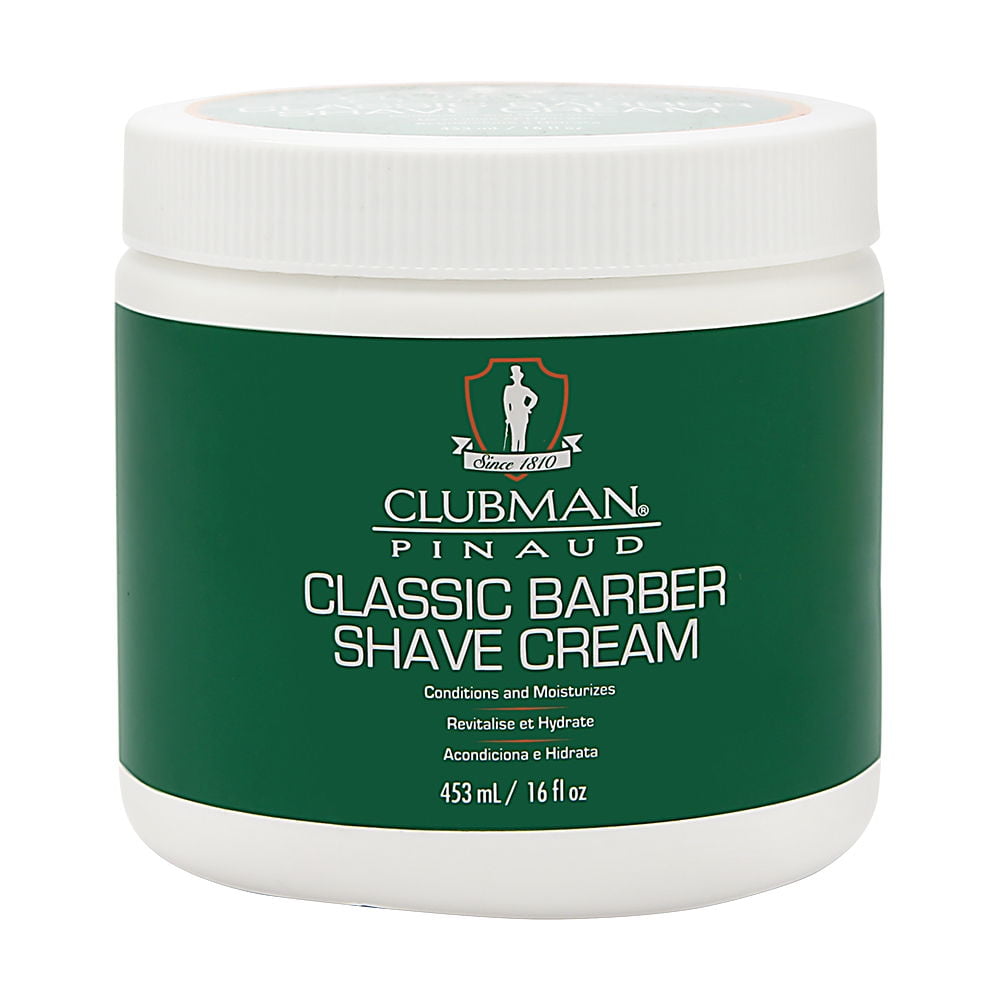 CLUBMAN SHAVE CREAM       16 OZ