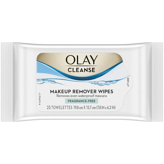 Olay Make-Up Remover Towelettes 25 Count Frag-Free