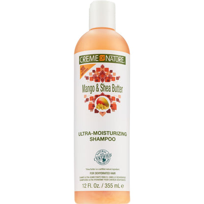 Creme Of Nature Mango & Shea Buttr Shampoo Ultra-Moist 12oz