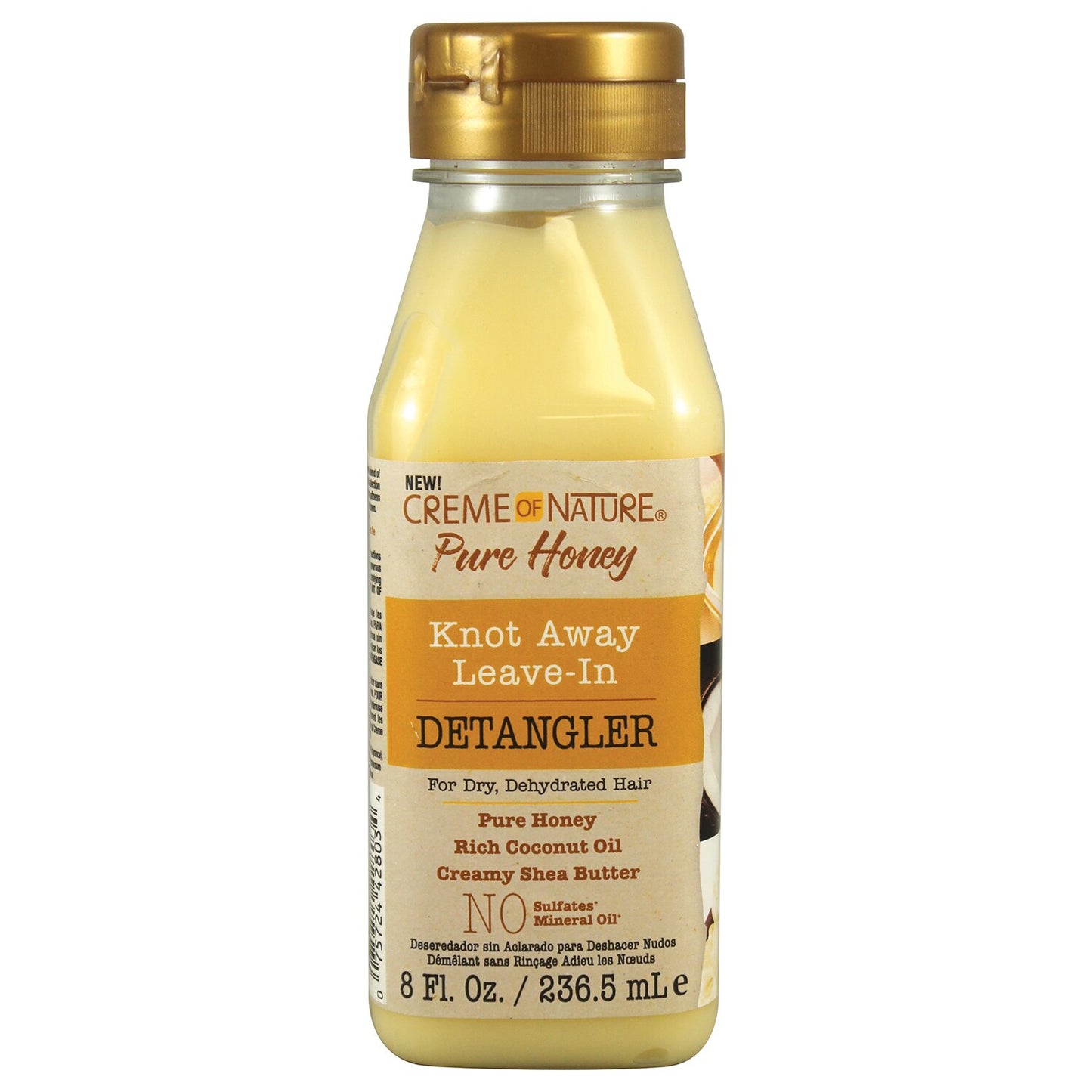 Creme Of Nature Pure Honey Detangler 8oz Leave-In