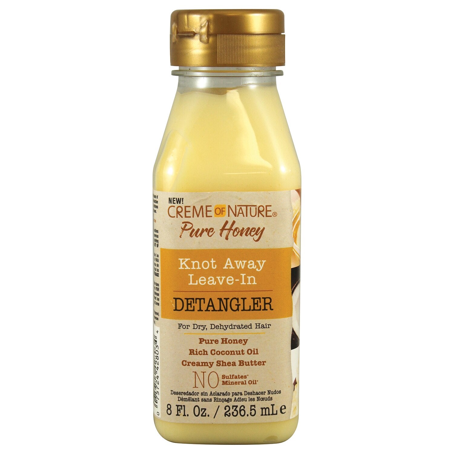 Creme Of Nature Pure Honey Detangler 8oz Leave-In