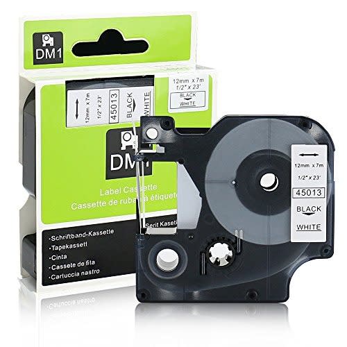 DYMO Authentic Standard D1 Labeling Tape - White