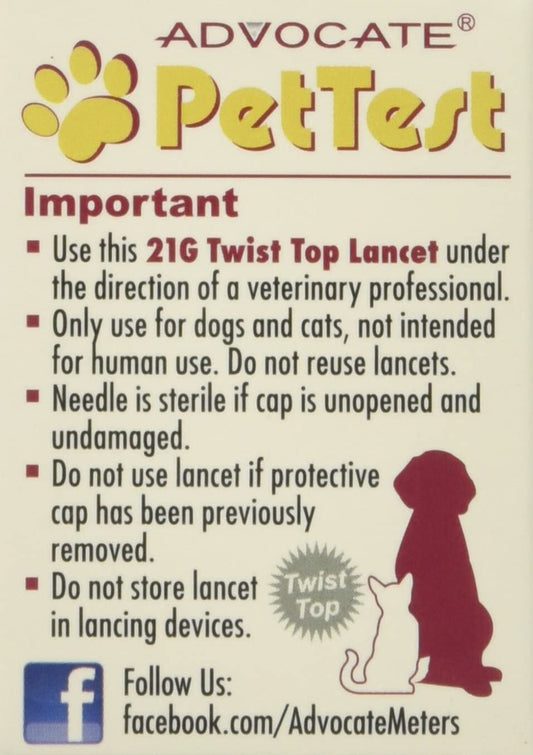 PETTEST TWISTTOP LC 50 21G DSHP