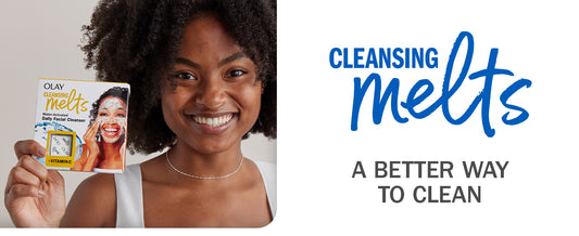 OLAY Cleansing Melts + Vitamin C Daily Facial Cleanser, 12 count