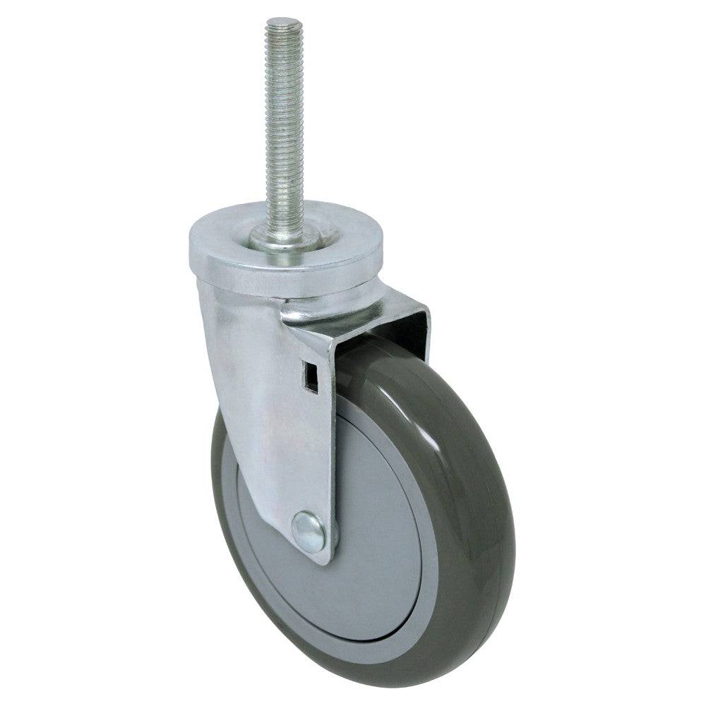 ONE SWIVEL POLY CSTER 5"X1.25" 25 CT DS