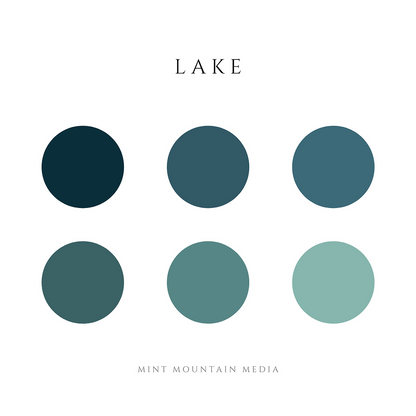 5 SHDE PALETTE SCENIC LAKE