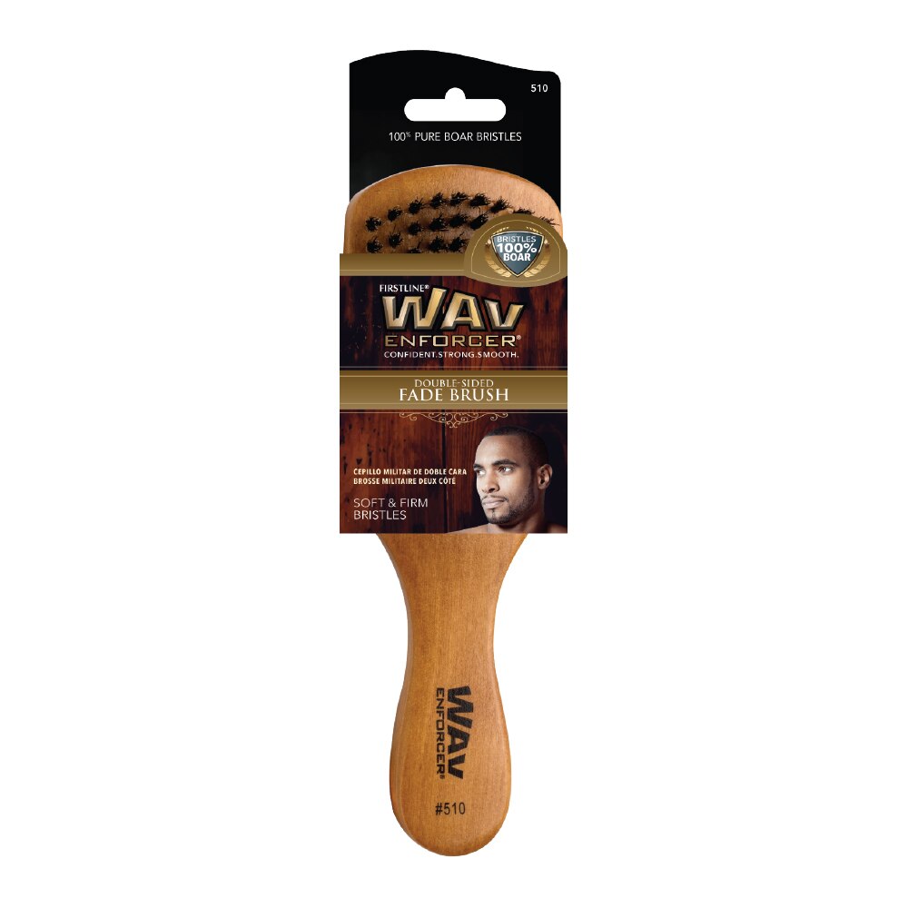 Firstline WAVEnforcer Double-Sided Boar Fade Brush