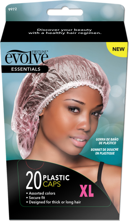 ADAMA PLASTIC CAP CLEAR 10PK XL