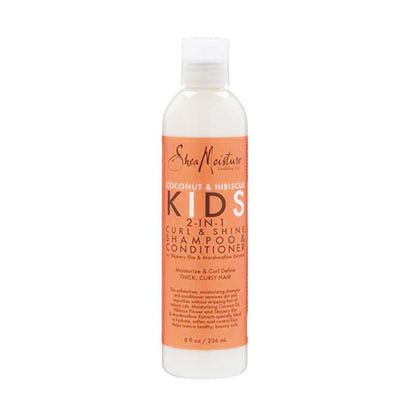 Shea Moisture Kids Shampoo 2-In-1 Coconut & Hibiscus 8oz