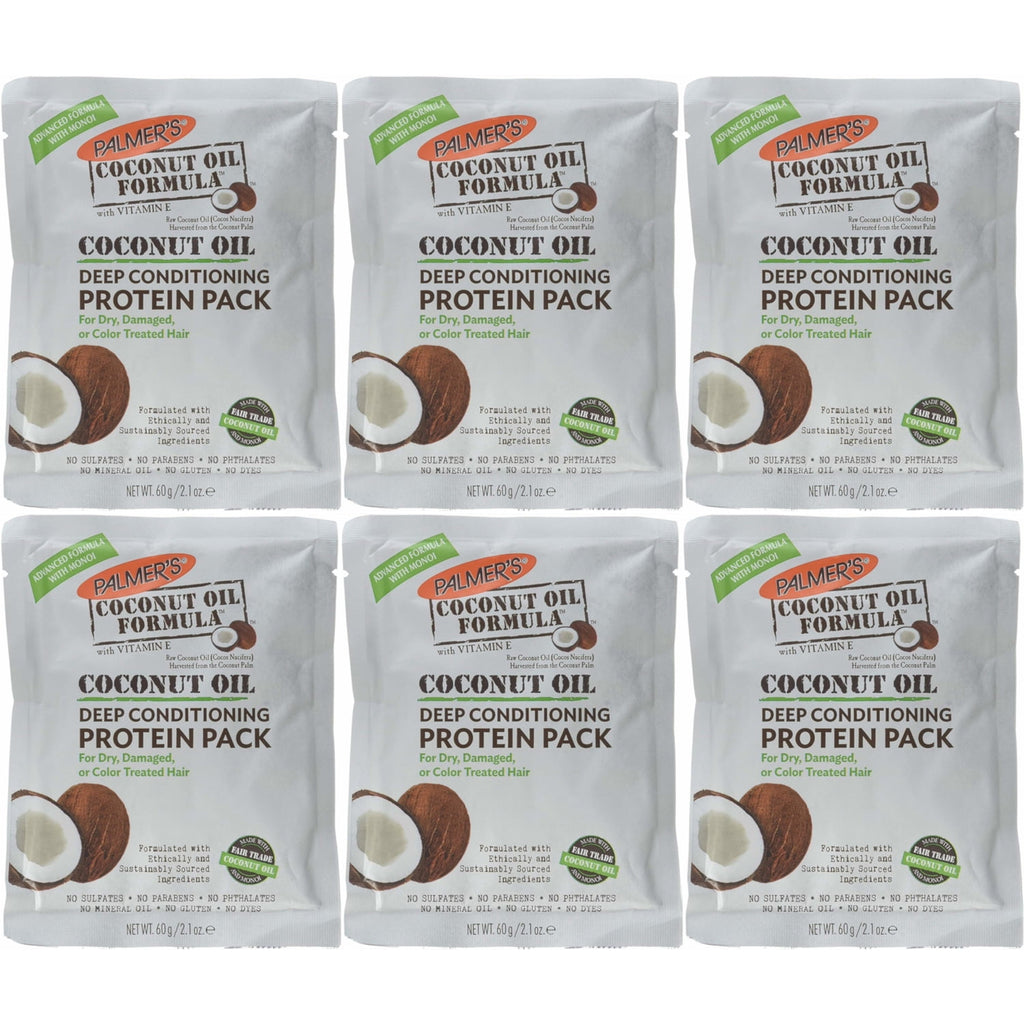 Palmer's Coconut Oil Formula Coconut Oil Deep Conditioning Protein Pack 2.1oz