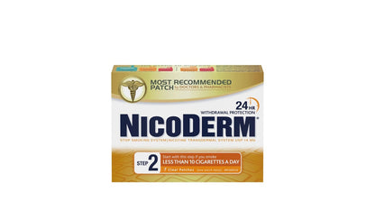 NICODERM CQ 14MG PATCH CLEAR 14CT