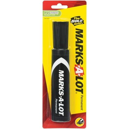 Avery Marks-A-Lot Jumbo Sized Permanent Marker - Black