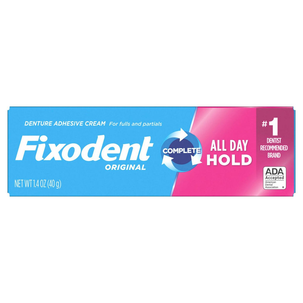 Fixodent Denture Adhesive Cream Original 1.4oz