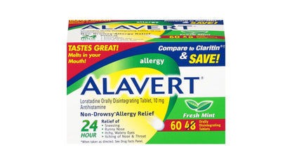 ALAVERT TD 10MG 60 CTS/B ODT