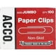 Ava Standard Paper Clips, 200 count