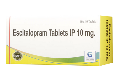 ESCITALOPRAM TB 10MG 100