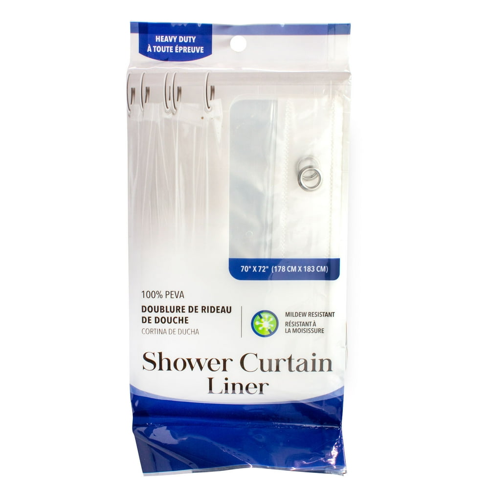 Royal Crest Peva 3D Shower Curtain Liner - Smoke