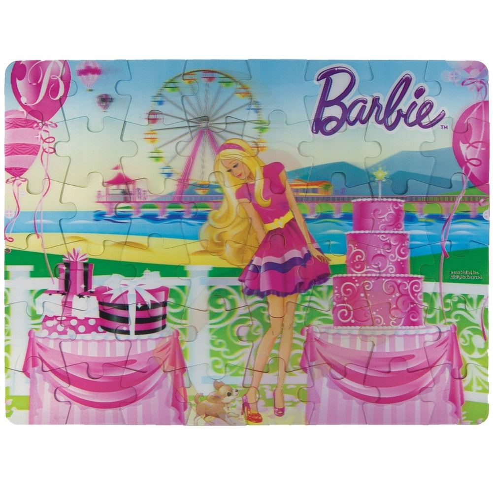 Cardinal Barbie 48 Piece Puzzle On The Go!