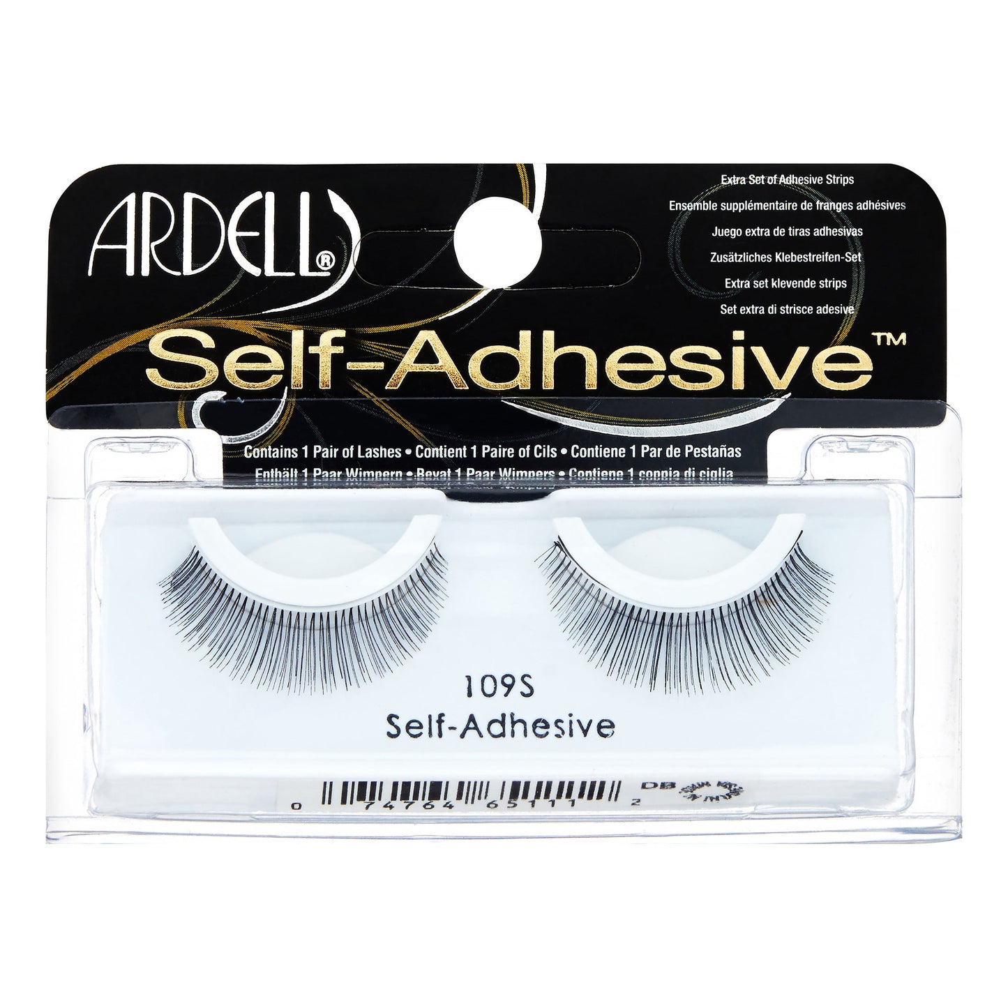 Ardell Fashion Lashes Deluxe Pack with Duo Adhesive - 105 Black