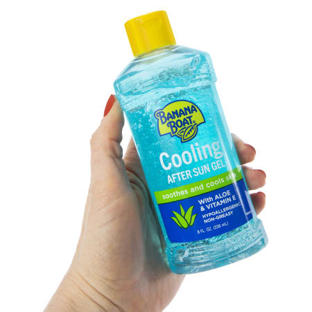 Banana Boat Aloe After Sun Gel 8oz Cooling With Vitamin-E